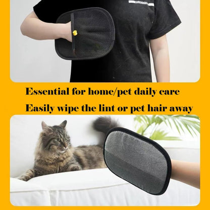 Pet Hair Removal Gloves (Pack of 2)