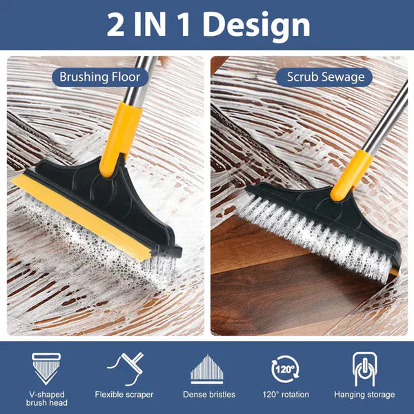 SparklePro 2-in-1 Mop and Scrub Brush